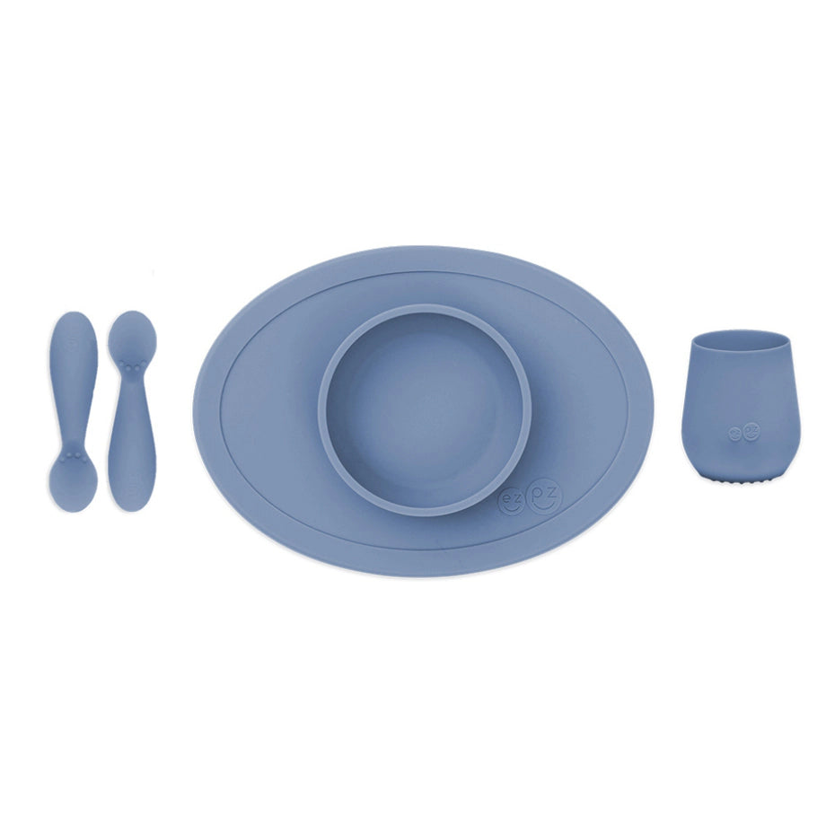 ezpz First Food Set (Indigo)