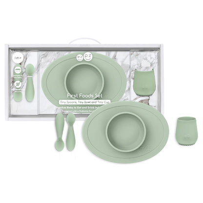 ezpz First Food Set (Sage)