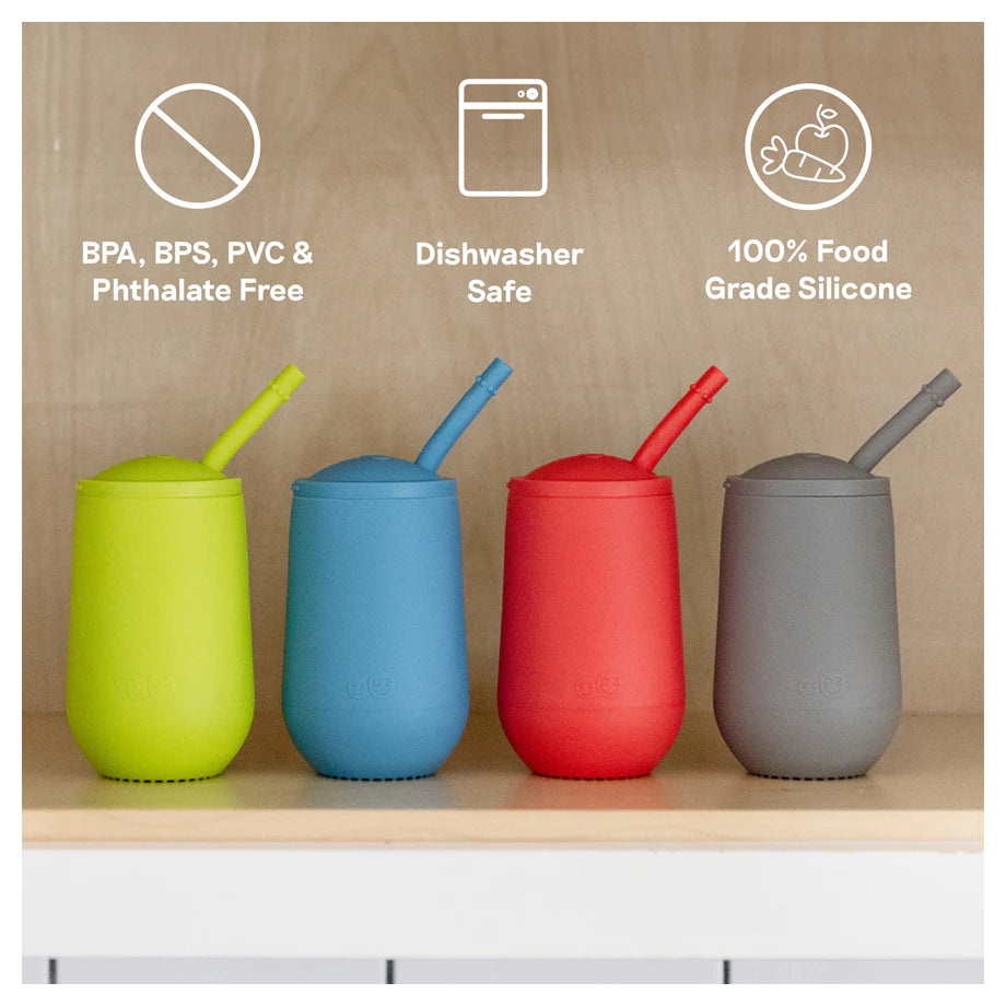 ezpz Happy Cup & Straw System (Blush)