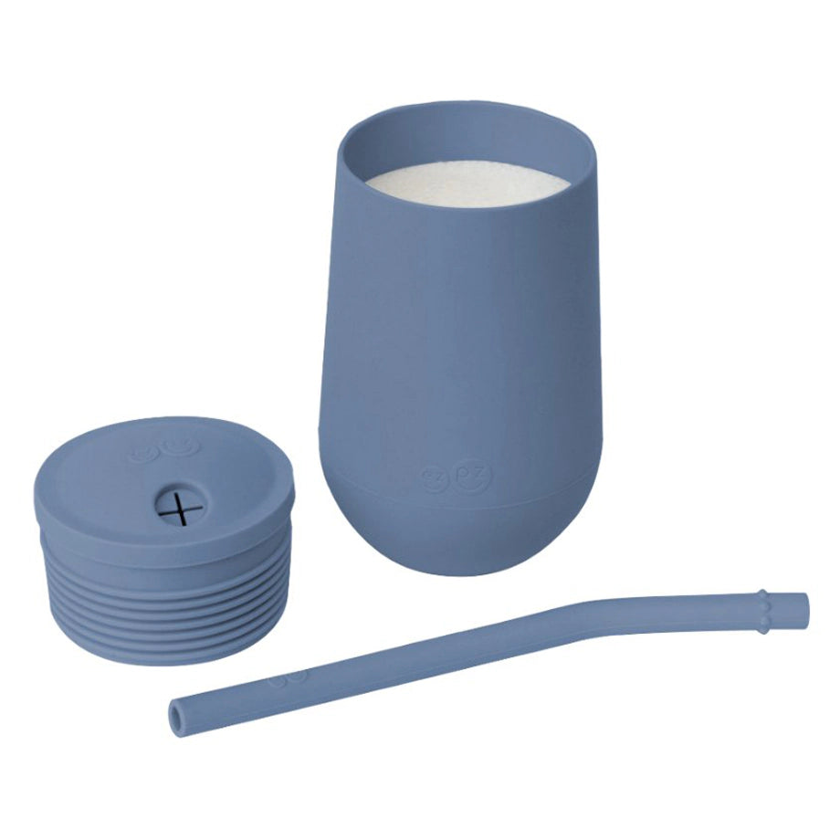 ezpz Happy Cup & Straw System (Indigo)