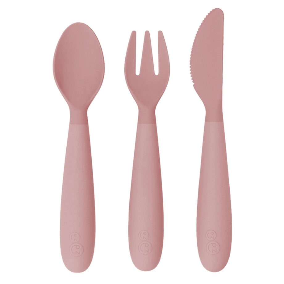 Ezpz Happy Utensils Blush