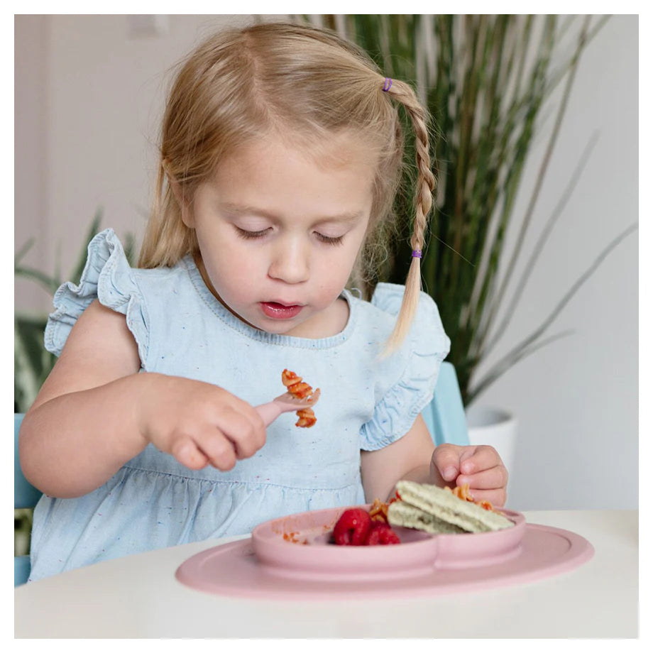 ezpz Mini Feeding Set (Blush)