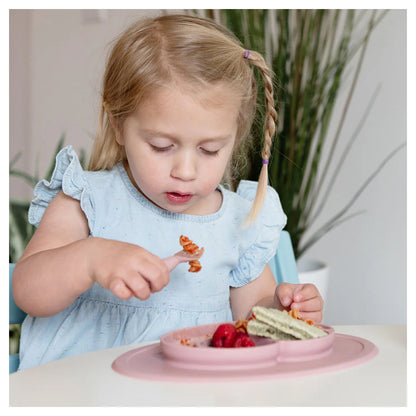 ezpz Mini Feeding Set (Blush)