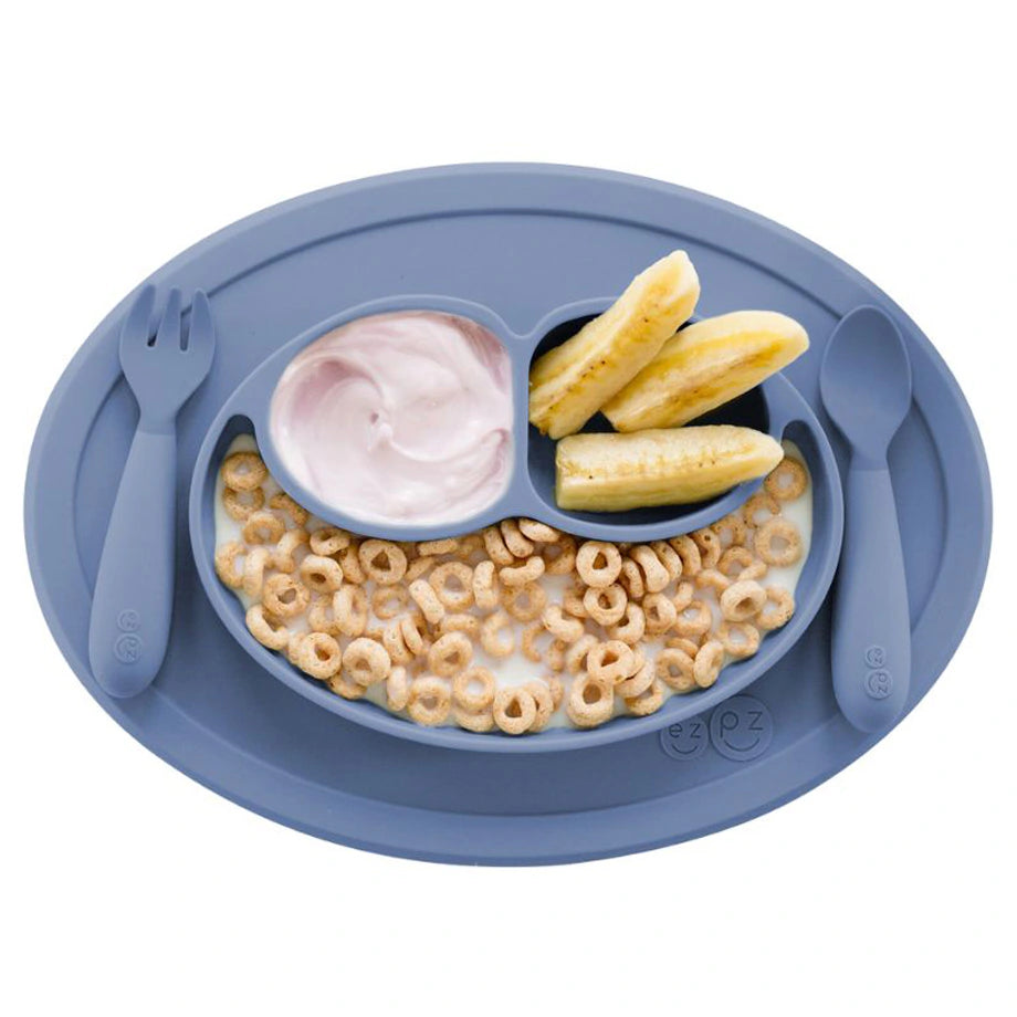 Mini Feeding Set (Indigo)