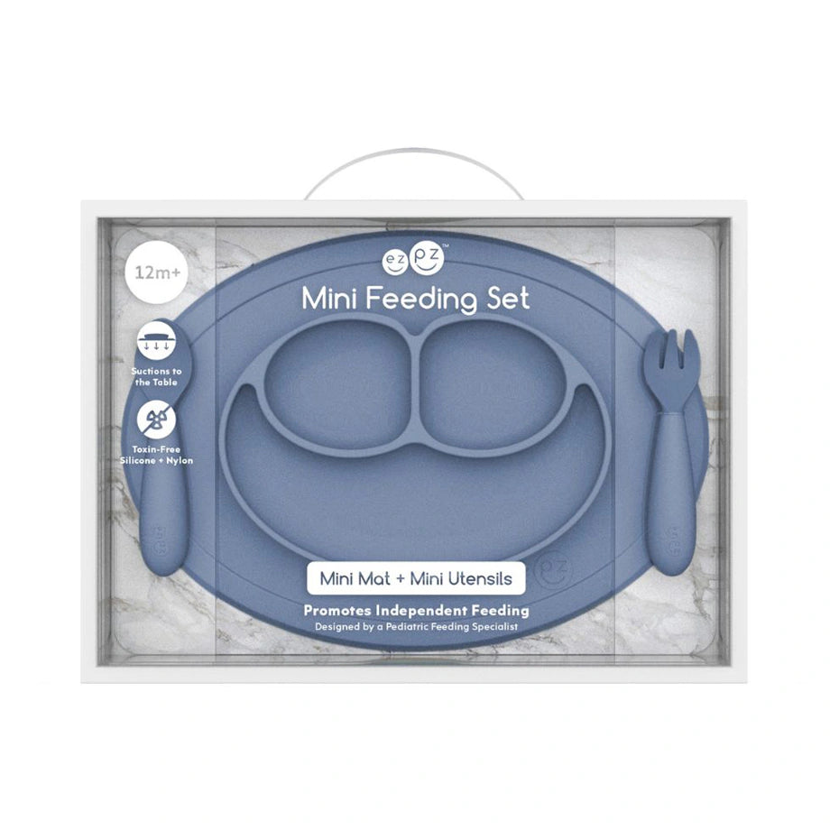 Mini Feeding Set (Indigo)