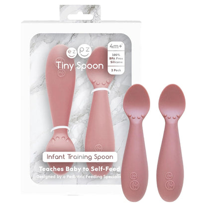 ezpz Tiny Spoon 2-Pack (Blush)