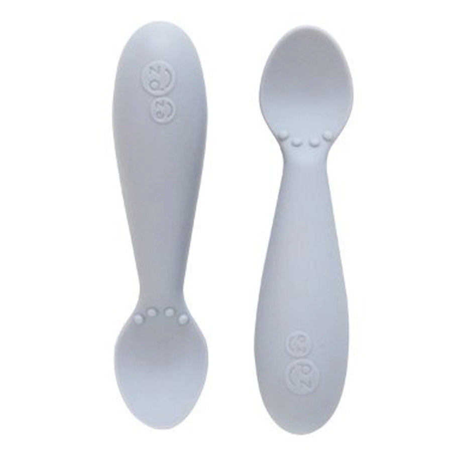 ezpz Tiny Spoon 2-Pack (Pewter)