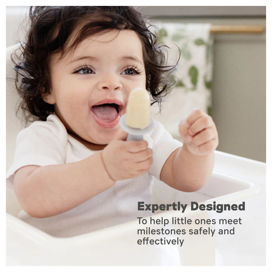 ezpz Tiny Pops Popsicle  (Pewter)
