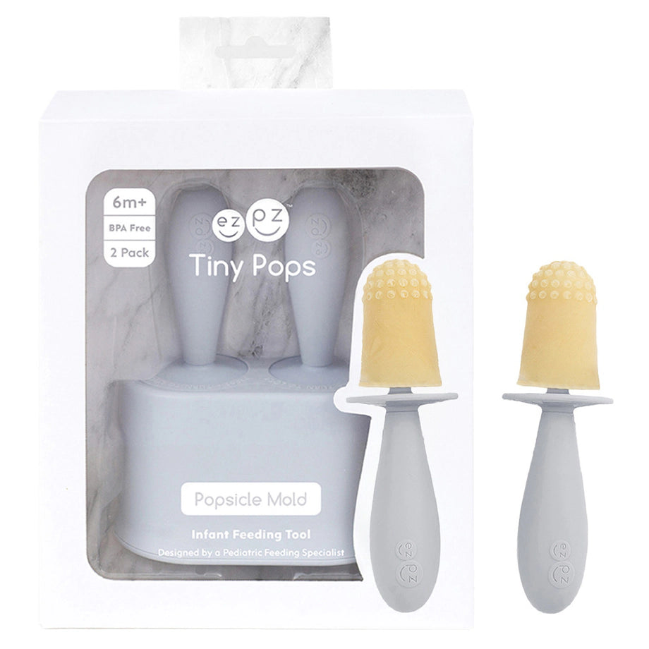 ezpz Tiny Pops Popsicle  (Pewter)