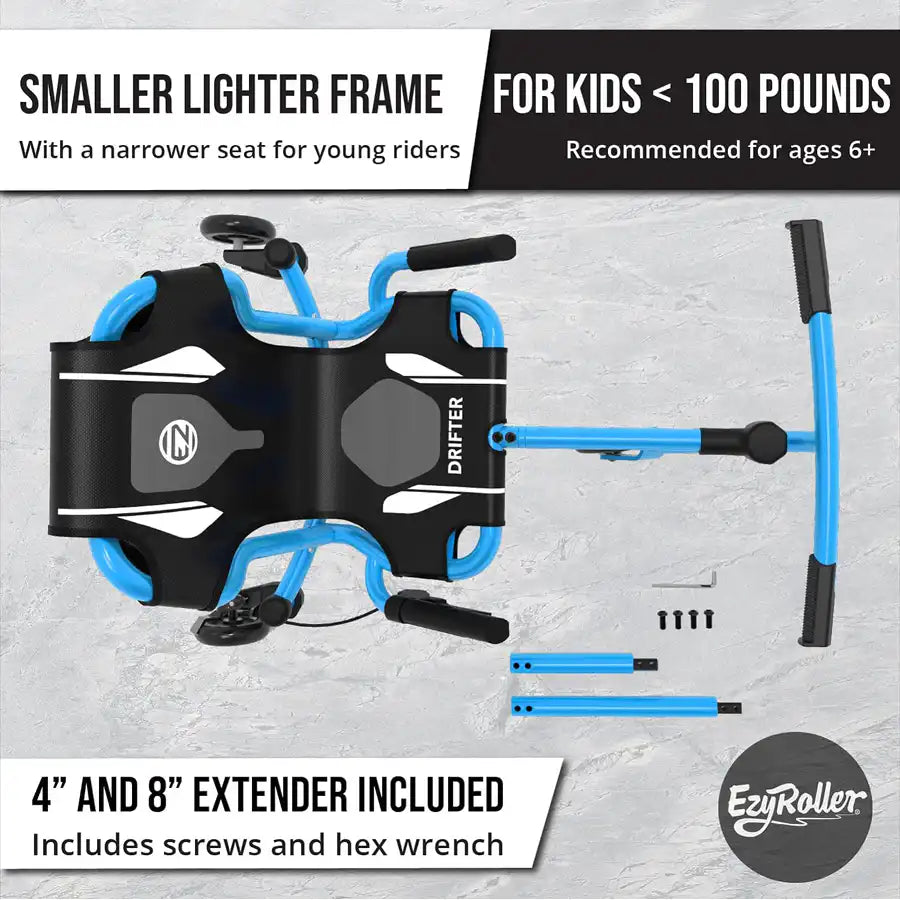 Ezyroller Ride on Drifter X (Blue)