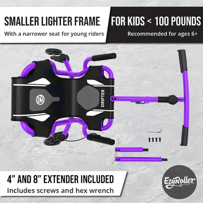 Ezyroller Ride on Drifter X (Purple)