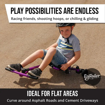 Ezyroller Ride on Drifter X (Purple)