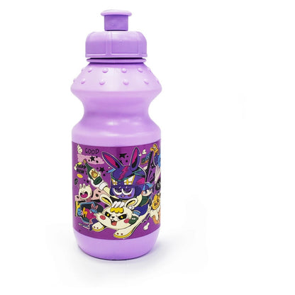 Eazy Kids Set of 2 Lunch Box & Water Bottle (Rabbit Purple)