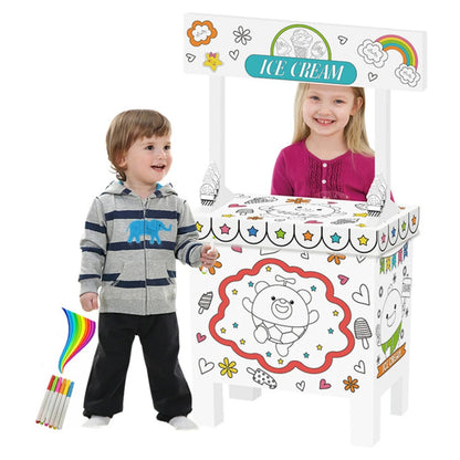 Eazy Kids Doodle Art and Craft Coloring Ice Cream Shop