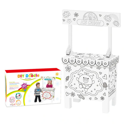 Eazy Kids Doodle Art and Craft Coloring Ice Cream Shop