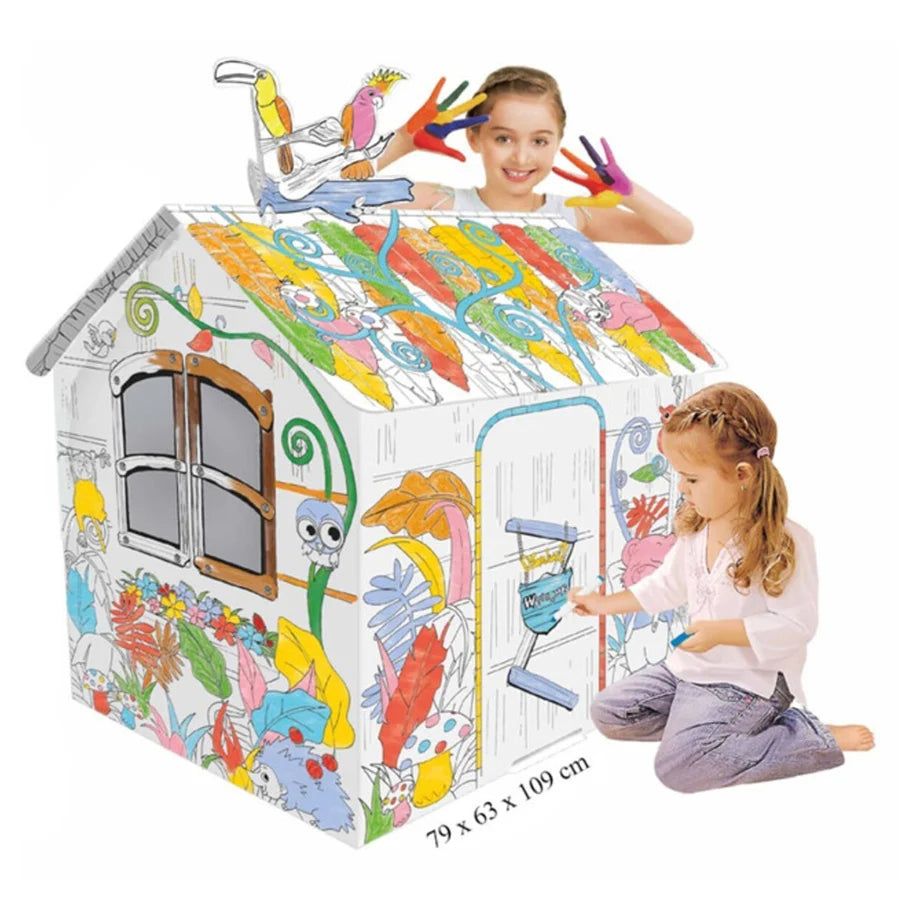 Eazy Kids DIY Doodle Painting Jungle House