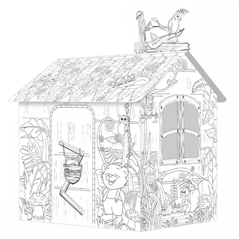 Eazy Kids DIY Doodle Painting Jungle House