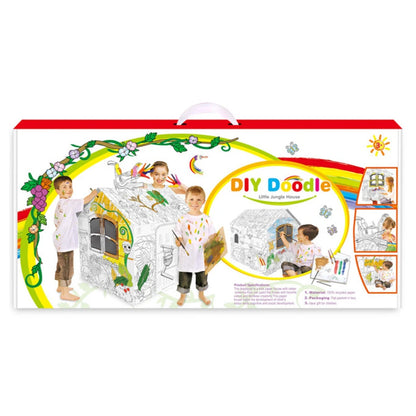 Eazy Kids DIY Doodle Painting Jungle House