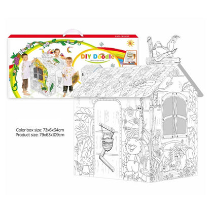 Eazy Kids DIY Doodle Painting Jungle House