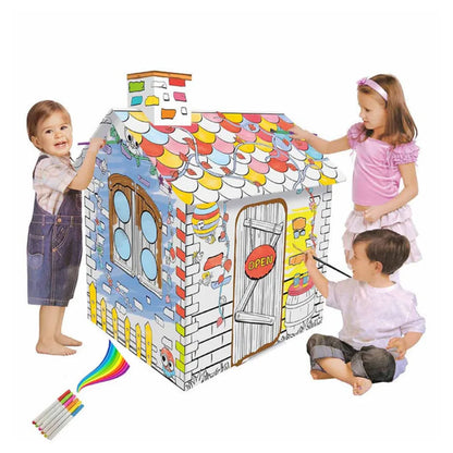 Eazy Kids Doodle Painting Rattan House