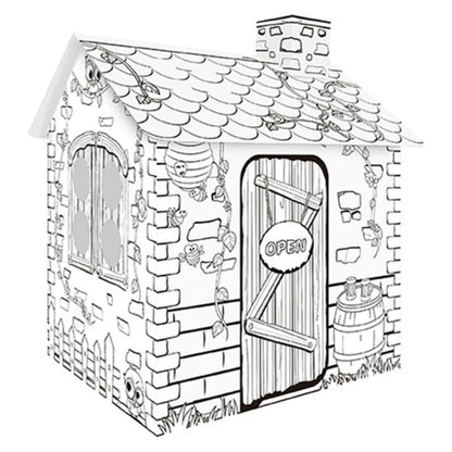 Eazy Kids Doodle Painting Rattan House
