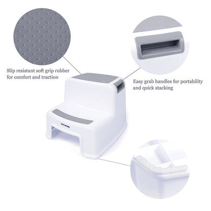 Eazy Kids Step Stool (Grey)