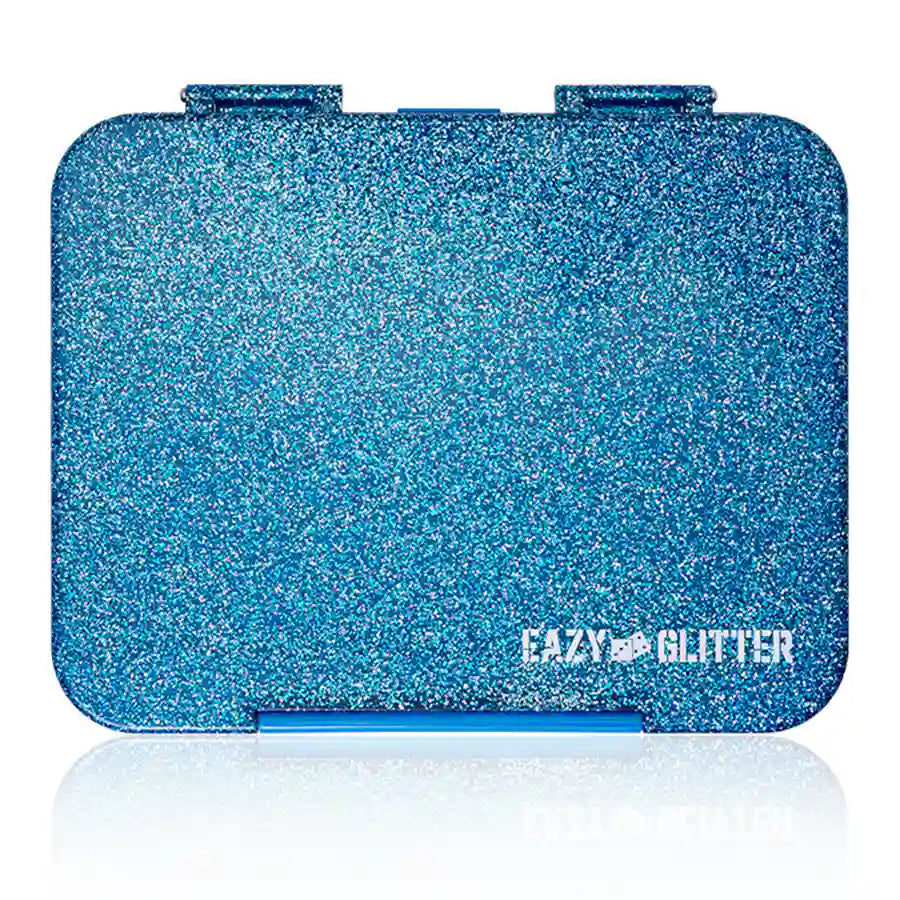 Eazy Kids 6 & 4 Convertible Bento Lunch Box (Blue)