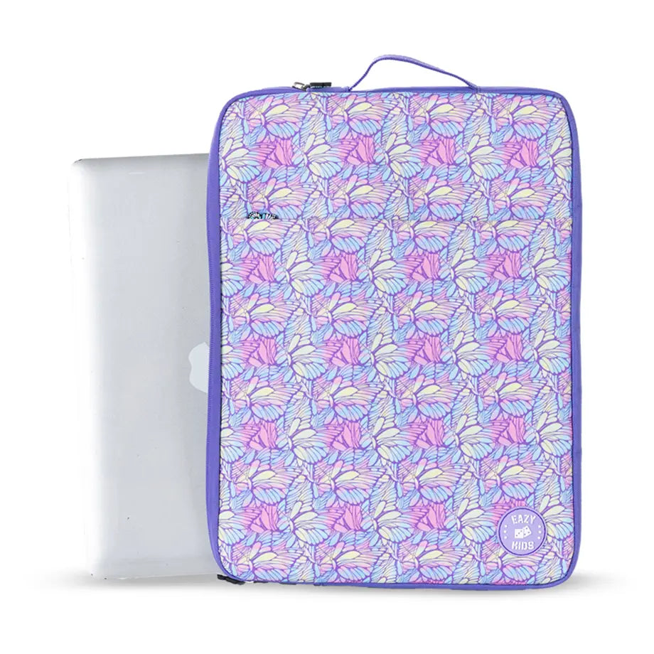 Eazy Kids Laptop/Tablet Sleeve (Butterfly Purple)