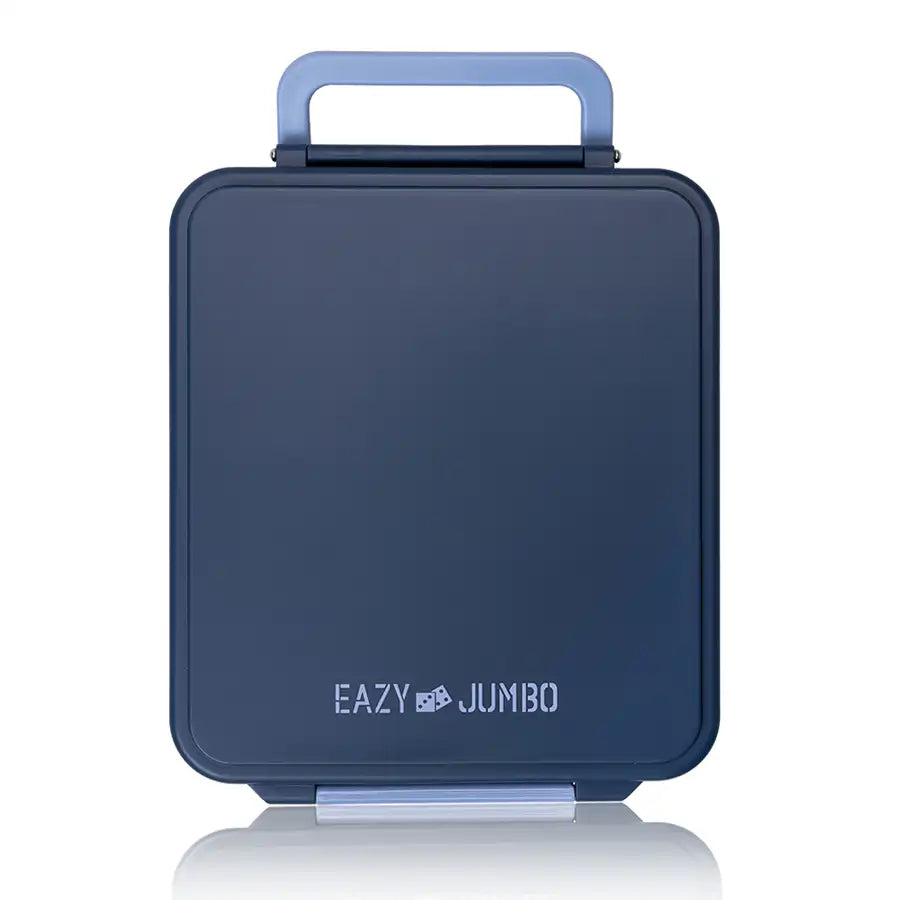 Eazy Kids Jumbo Bento Lunch Box w/ Thermos & Sauce Jar (Grey)