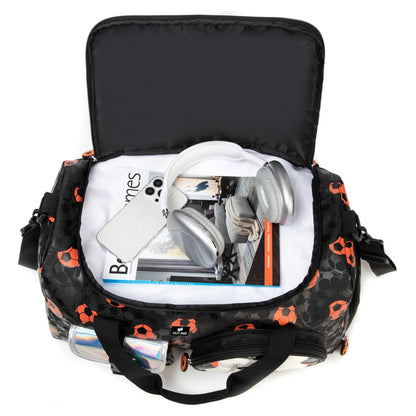 Eazy Kids Duffle Bag Football 30L (Black)