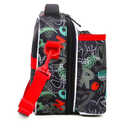 Eazy Kids Bottle/Lunch Bag Dinosaur (Green)