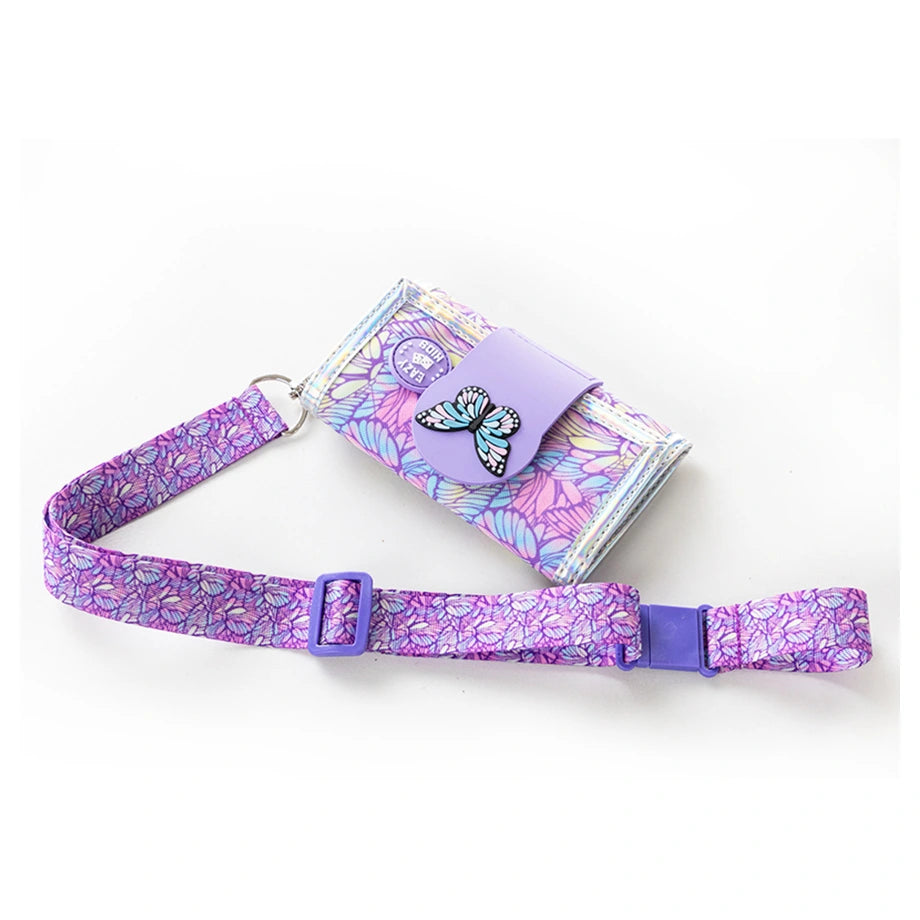 Eazy Kids Wallet (Butterfly Purple)