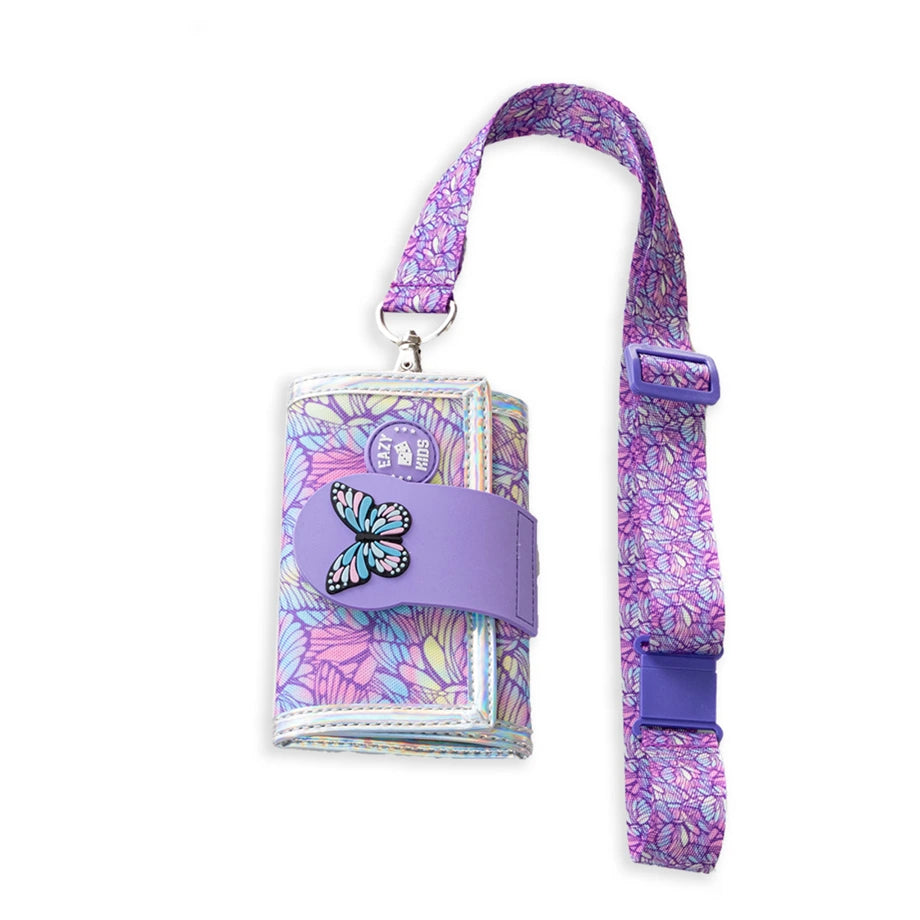 Eazy Kids Wallet (Butterfly Purple)