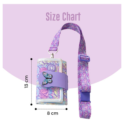 Eazy Kids Wallet (Butterfly Purple)