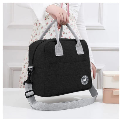 Eazy Kids Insulated Lunch Bag (Black)