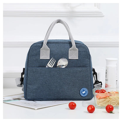 Eazy Kids Insulated Lunch Bag (Blue)