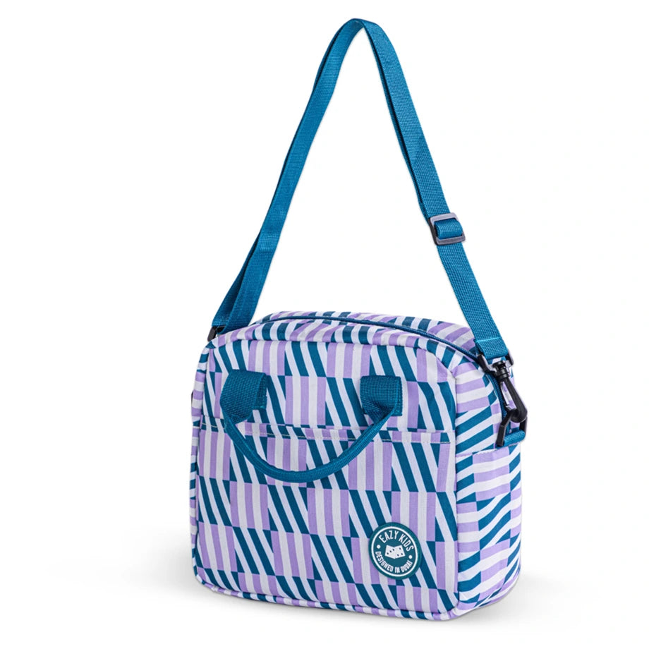 Eazy Kids Stripes Lunch Bag (Blue)