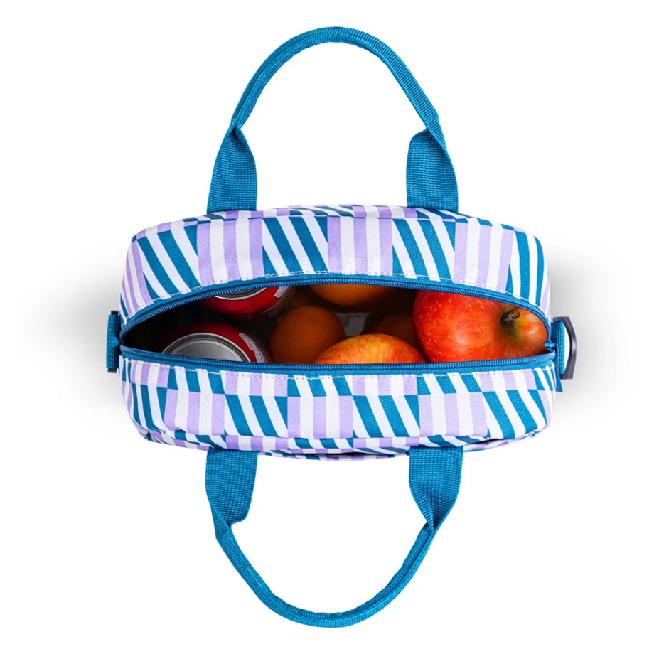Eazy Kids Stripes Lunch Bag (Blue)