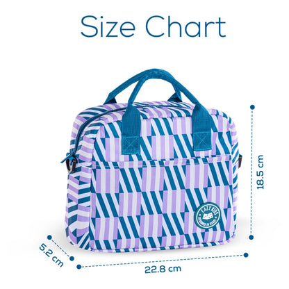 Eazy Kids Stripes Lunch Bag (Blue)