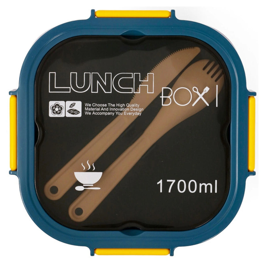 Eazy Kids Lunch Box (Blue)