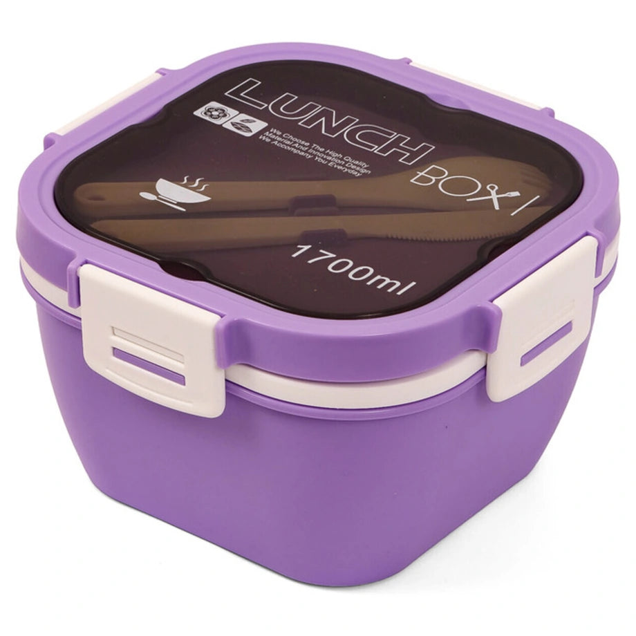 Eazy Kids Lunch Box (Purple)