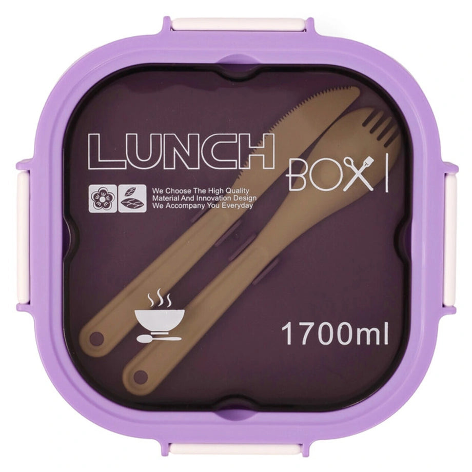 Eazy Kids Lunch Box (Purple)