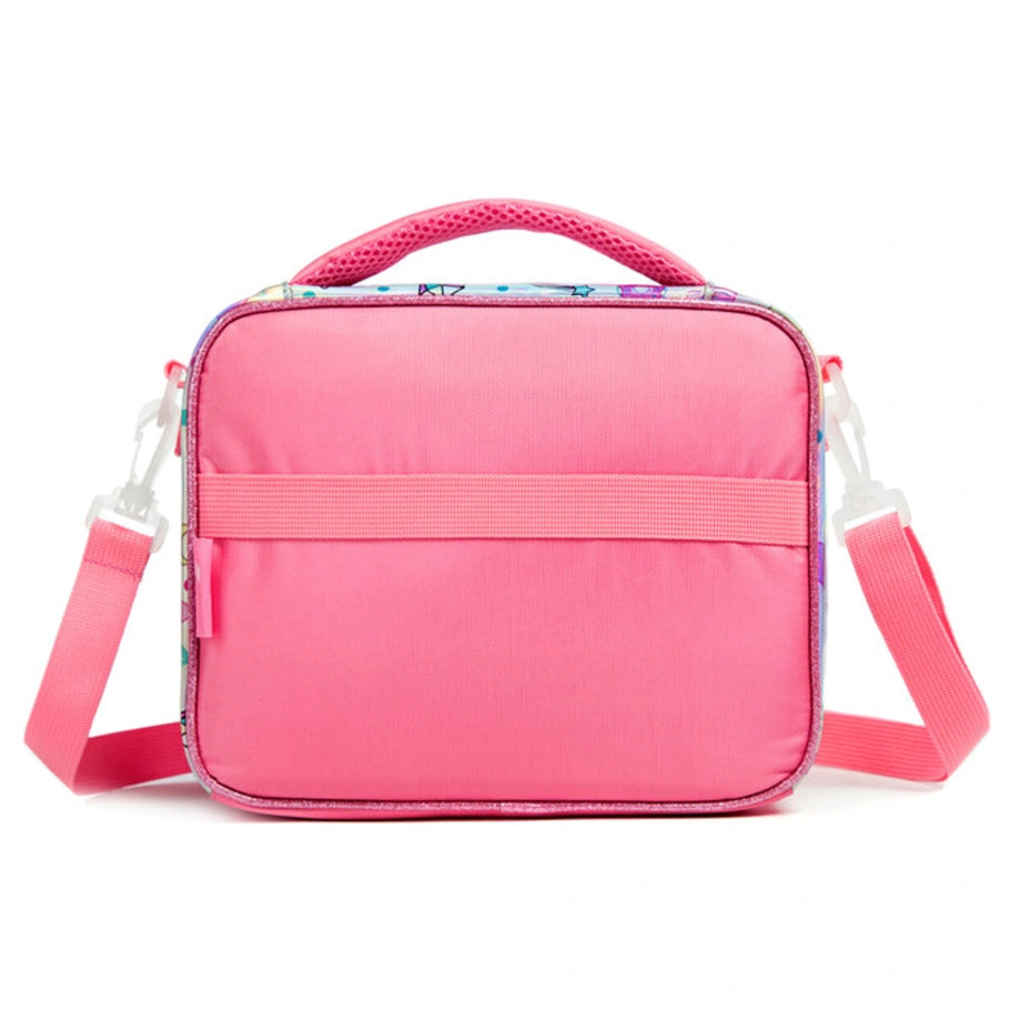 Eazy Kids Bottle/Lunch Bag (Unicorn Chrome Pink)