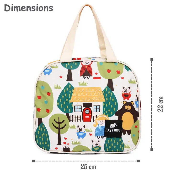 Eazy Kids Panda Lunch Bag (White)