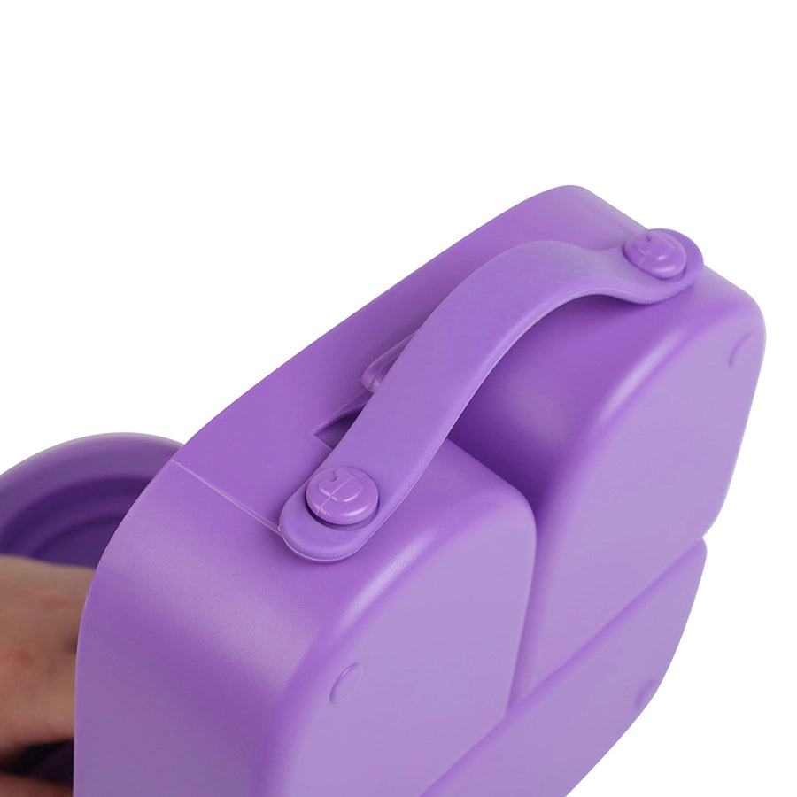 صندوق غداء بينتو من إيزي كيدز بمقبض (أرجواني) صندوق غداء بينتو من إيزي كيدز بمقبض (أرجواني)