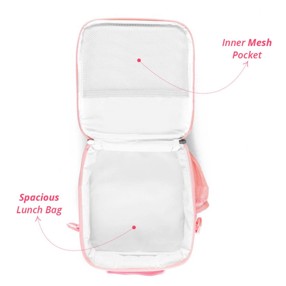Eazy Kids Bento Lunch Bag Unicorn (Pink)