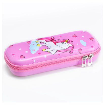 Eazy Kids 3D Pencil Case (Unicorn Pink)