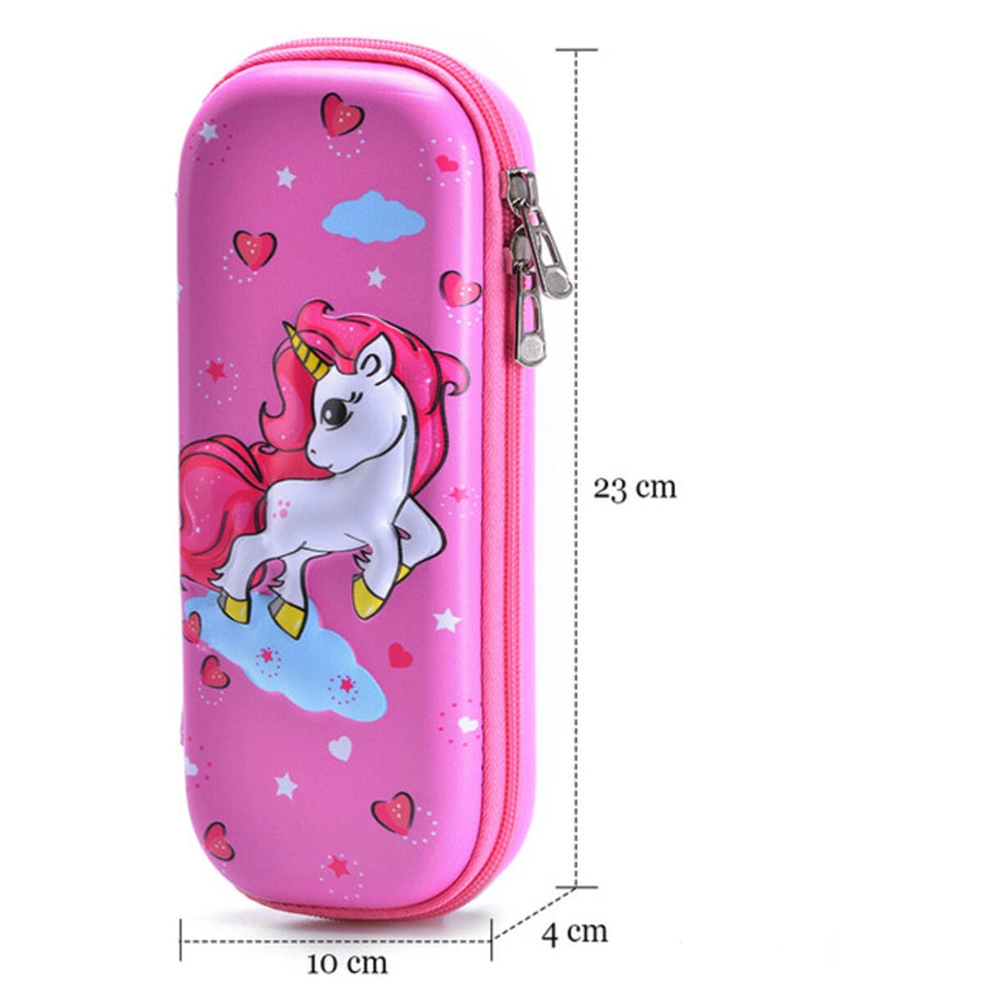 Eazy Kids 3D Pencil Case (Unicorn Pink)