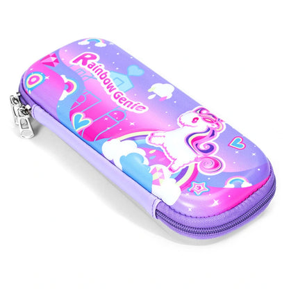 Eazy Kids 3D Genie Unicorn Pencil Case