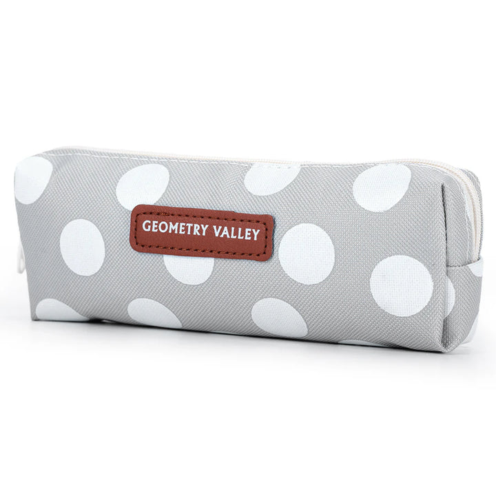 Eazy Kids Pencil Pouch Polka (White)